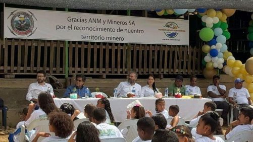 Agencia Nacional de Minería firmó cesión de derechos mineros sobre 3.700 hectáreas en Bolívar