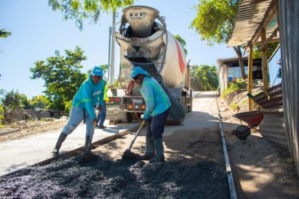 Reconstrucción de calle en Chancala Alta, Mejicanos, beneficiará a más de 1,200 habitantes