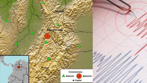 Temblor hoy en Colombia | Reportan sismo la tarde de este lunes 16 de diciembre: epicentro, magnitud y detalles