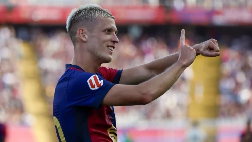 El Barça pide la cautelar para que Dani Olmo y Pau Víctor puedan jugar