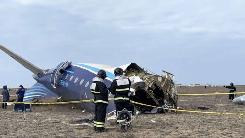 Accidente aéreo en Kazajstán supuestamente debido a "interferencias externas, físicas y técnicas"