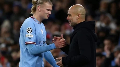 Guardiola sale en defensa de Haaland en plena crisis del Manchester City: "Tenemos que utilizarle mejor"