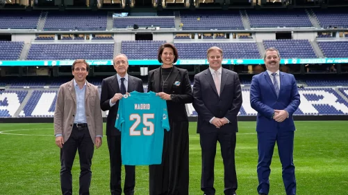 Los Miami Dolphins jugarán en el Bernabéu el primer partido de la NFL en España