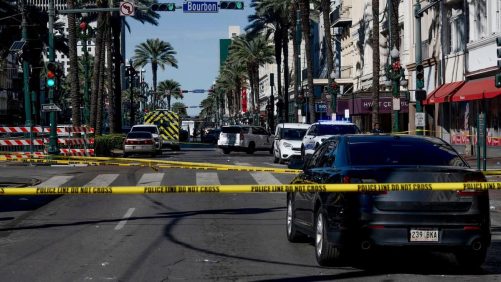 Al menos 10 muertos y 35 heridos: el FBI investiga un “acto terrorista” en Nueva Orleans