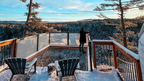 Ocho nuevos alojamientos para alquilar en plena naturaleza en Quebec