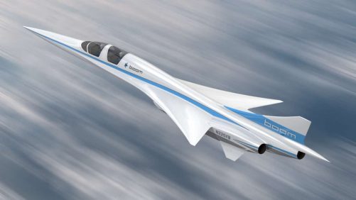 Estados Unidos: un avión civil, sucesor de Concorde, cruza el muro de sonido