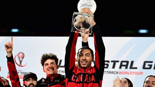 Patinaje de velocidad: tres medallas y un equipo de cristal de equipo para Canadá