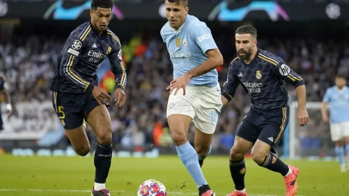 El Manchester City incluye a Rodri en la lista para los cruces de la Champions