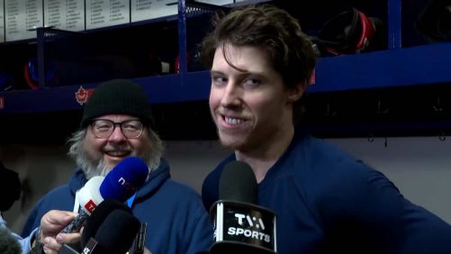 Un sabroso espiga de Marner hacia los medios de comunicación de Toronto