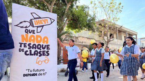 Con perifoneo y volanteo la Alcaldía de Soledad, Atlántico, sale a buscar estudiantes