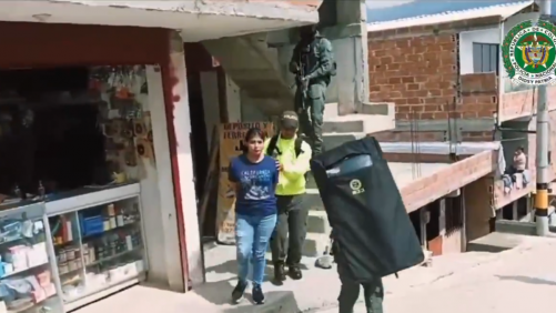 Capturan en Bello a alias Dayana, vinculada en atentado a Estación de Policía en Cauca
