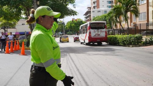 Restricción de parrillero hombre en Barranquilla