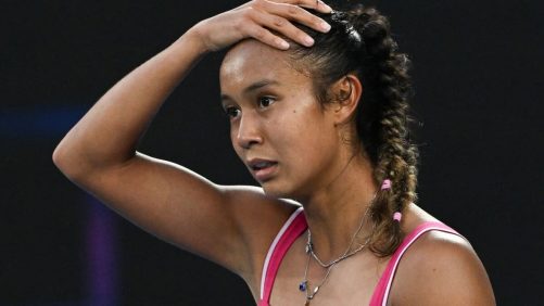 Leylah Fernández solo gasta en Dubai
