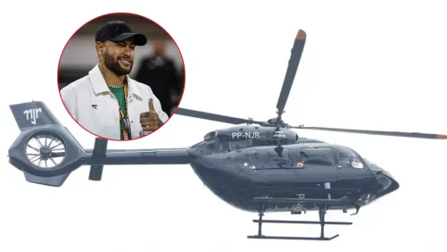 desde su aterrizaje a su posterior vuelo en helicóptero