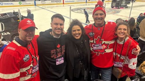 "Vivimos para un momento mágico": Michel Laplante y Charles Demers asistieron a la victoria de Canadá en Boston