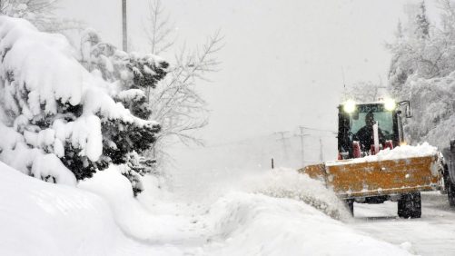 Tormenta de invierno: Aquí está el equilibrio de las cantidades de nieve recibidas por la región