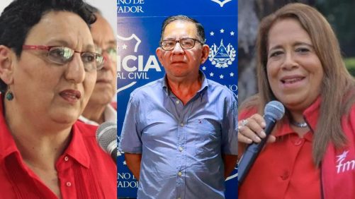 Militantes del FMLN exigen liberación de Eugenio Chicas