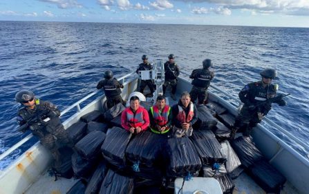 Nuevo golpe al narcotráfico, Marina Nacional incauta 1.5 toneladas de cocaína