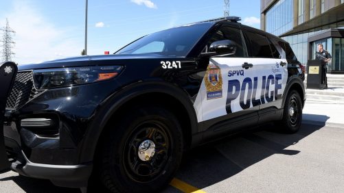 Introducción por Break -in en Charlesbourg: Dos hombres arrestados por el SPVQ, otro en la carrera