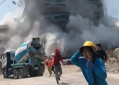 (Video) Así Caen los Edificios en Bangkok Durante El Terremoto de Magnitud 7,7 Con Epicentro en Birmania | Internacional | Noticias