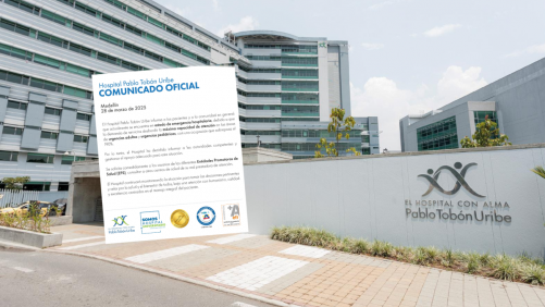 Hospital Pablo Tobón Uribe de Medellín se declaró en emergencia hospitalaria por desborde de ocupación de urgencias