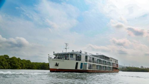 Crucero AmaMagdalena superó pruebas en la bahía de Cartagena