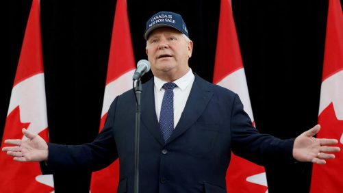 Tarifas de aduanas de Trump: "¡No ahorraré absolutamente nada!" Réplica de Doug Ford