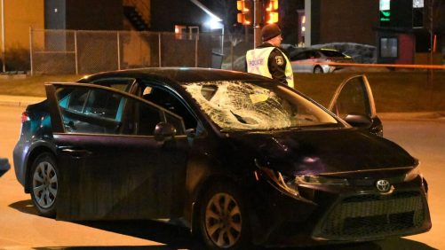 Piedton atrapado en Quebec: un hombre de 50 años en estado crítico