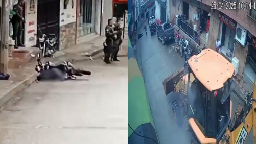 sicarios que atacaron a patrulla de Policía en Antioquia con una granada fueron abatidos por otro uniformado
