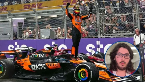 pilotaje magistral de Oscar Piastri y nuevo esperpento de Lando Norris
