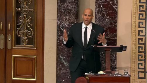 El Demócrata Cory Booker Hace Historia Al Pronunciar Un Discurso de 25 Horas en El Senado, Protestando Contra El Gobierno de Donald Trump | Internacional | Noticias