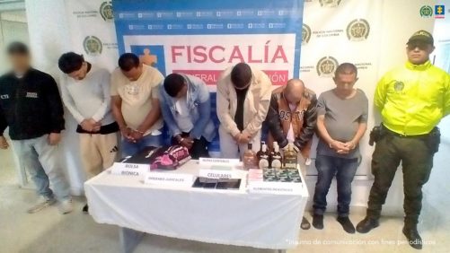 A prisión cinco miembros de una banda que habría cometido más de 20 hurtos a supermercados en Medellín