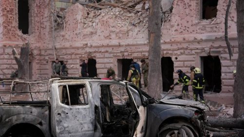 Guerra en Ucrania: al menos 34 muertos y cien heridos en una huelga rusa en Soumy