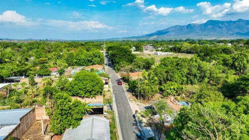 Renuevan calles en Las Pampas, Aguilares, beneficiando a más de 2,900 habitantes
