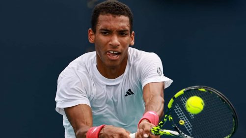 Unos días antes de Roland-Garros, Félix Auger-Aliassime encontró su toque