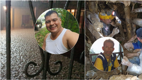 Emotivo mensaje de amigos del conductor que murió al caer en su camión al canal y ser succionado: 'Se nos adelantó'