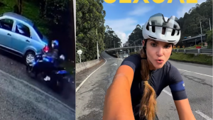 Aparecen imágenes clave para identificar al agresor de 'influencer' Daisy López en Medellín; motociclista la siguió