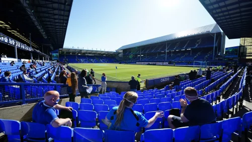 las jugadoras del Everton heredan el mítico estadio Goodison Park