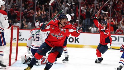 Alex Ovechkin gana el trofeo Mark-Messier