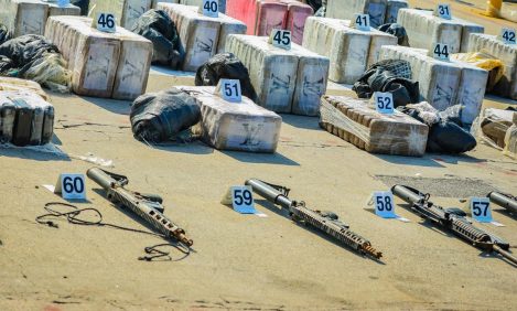 Marina Nacional incauta cocaína valuada en $25.6 millones