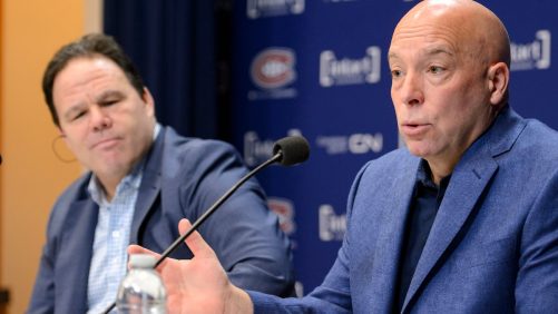 Fin de temporada canadiense: Kent Hughes y Jeff Gorton tuvieron un corazón ligero