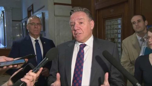 Claire Bell encontró vivo: "Es casi un milagro" - François Legault