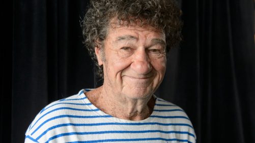 Gran espectáculo de las vacaciones nacionales en Montreal: el momento en que Robert Charlebois Smoke Sustances en Gilles Vigneault ...