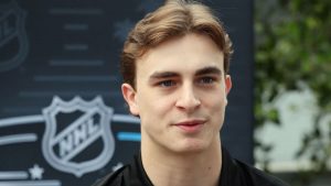 Porter Martone tiene una gran ambición: "Quiero jugar en la NHL este año"