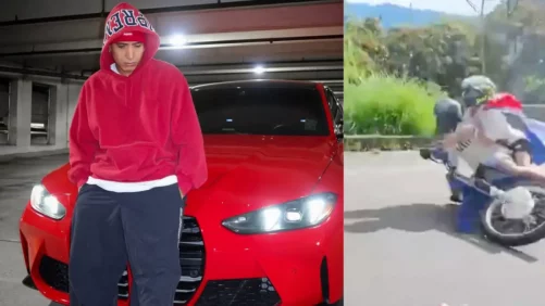 Licencia de conducción de 'streamer' Mr. Stiven será suspendida tras accidente que protagonizó en vía de Medellín