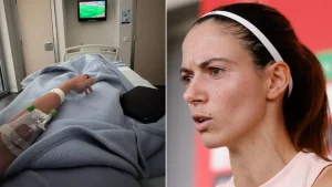 hospitalizada por una meningitis vírica y sin fecha de vuelta