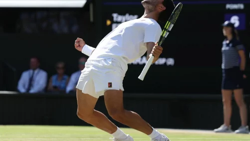 Horario y dónde ver la final de Wimbledon Carlos Alcaraz