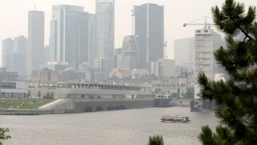 Montreal tuvo la peor calidad del aire del mundo el sábado