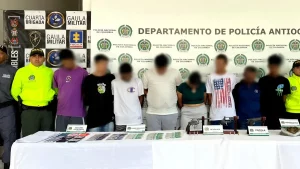 Desmantelaron una estructura vinculada a 'La Terraza' señalada de cometer 38 homicidios en el Suroeste de Antioquia