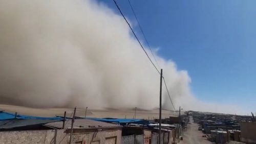 FUERTES VIENTOS EN PERú Tienen Influencia del Anticiclón del Pacíforo Sur | Internacional | Noticias